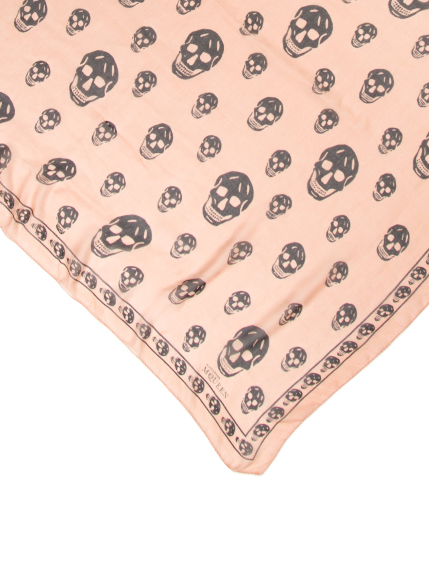 Alexander McQueen Silk Skull Scarf