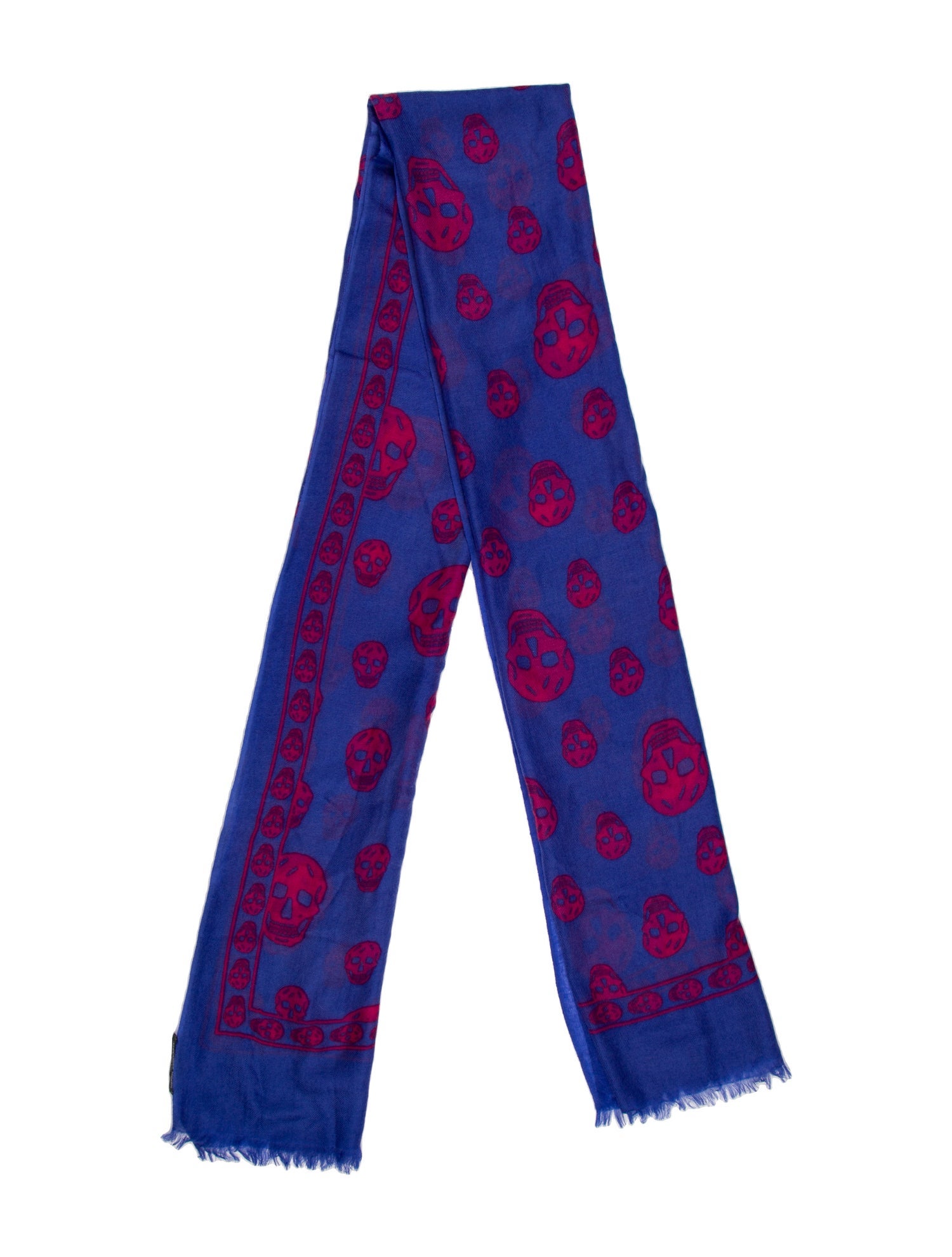 Alexander McQueen Cashmere Skull Scarf