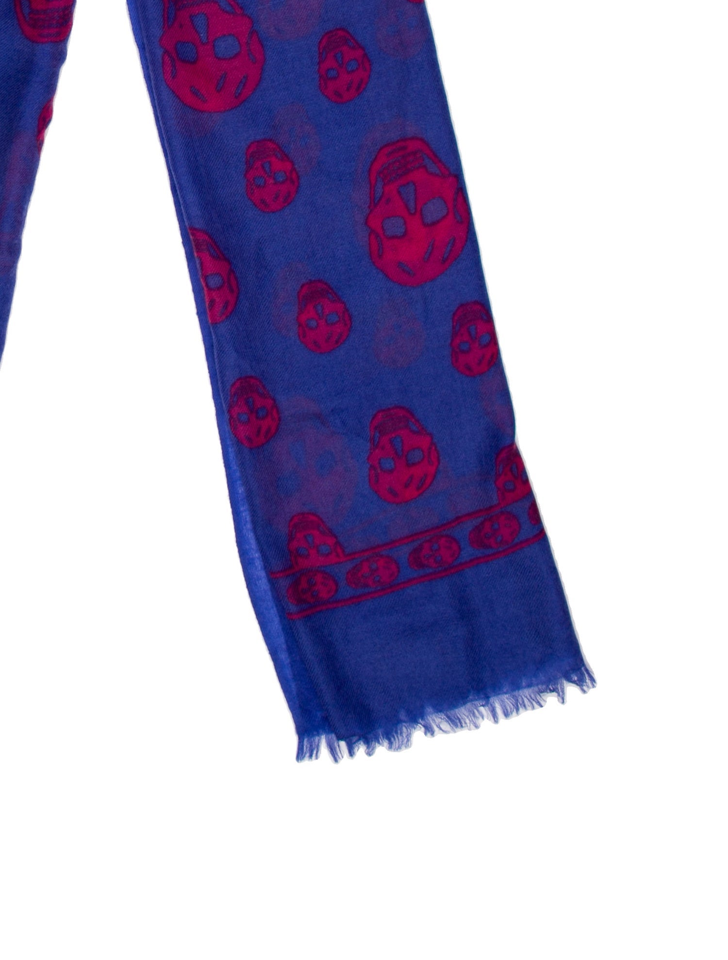 Alexander McQueen Cashmere Skull Scarf