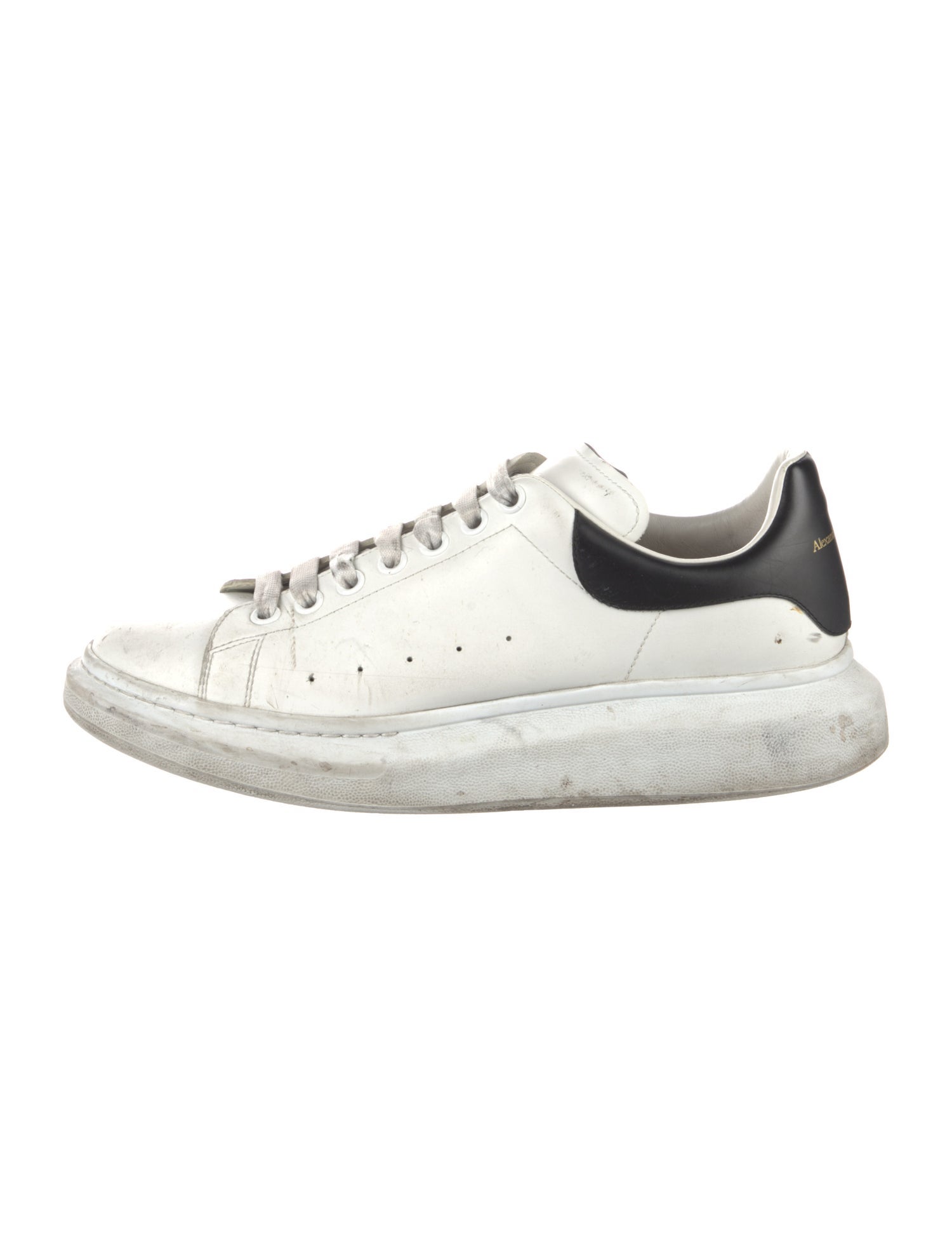 Alexander McQueen Leather Chunky Sneakers