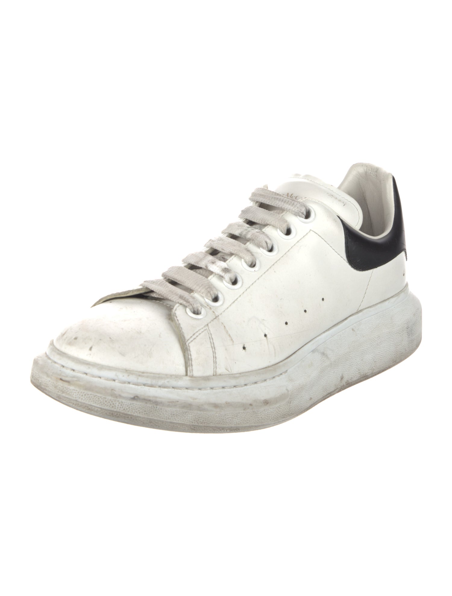 Alexander McQueen Leather Chunky Sneakers