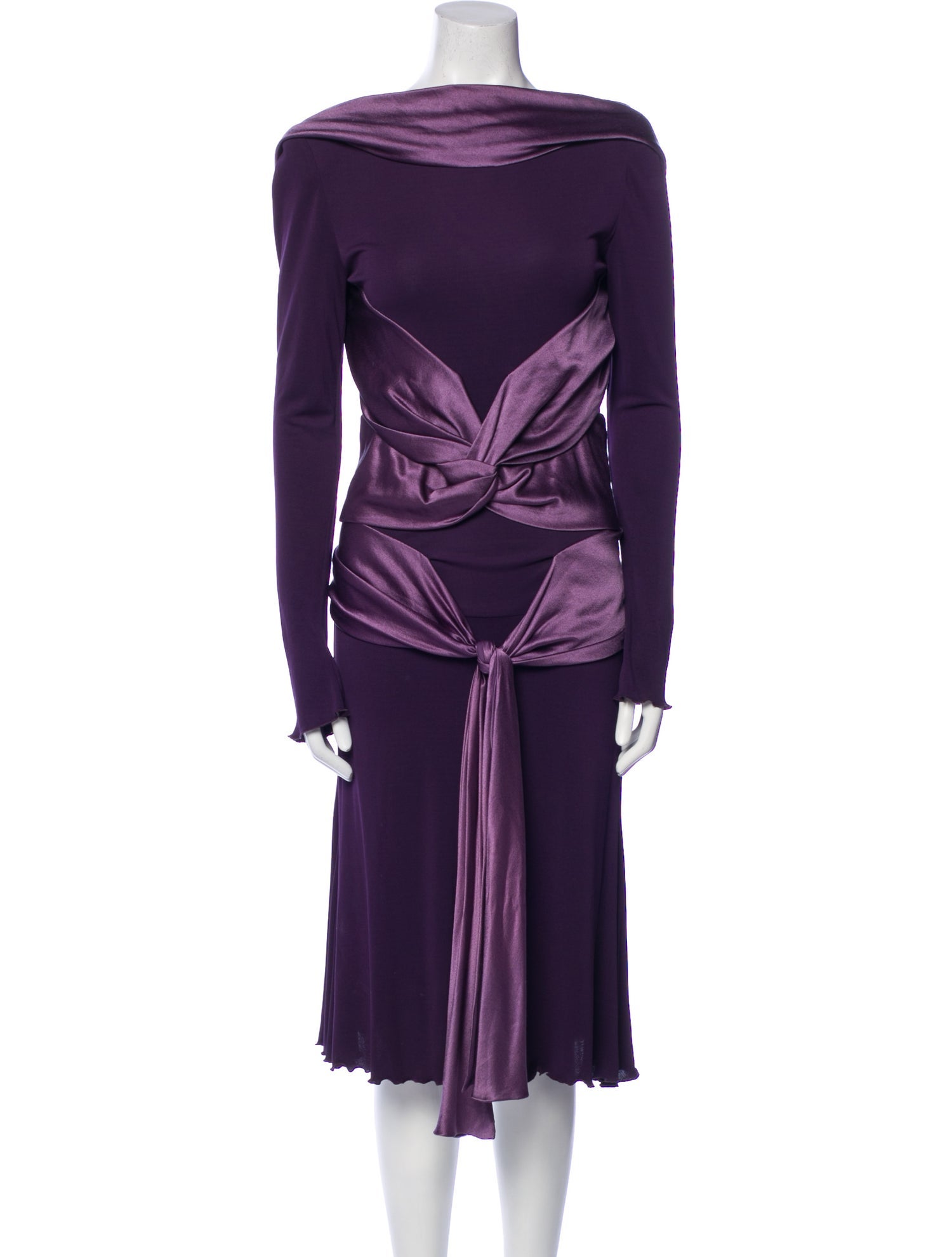 Alexander McQueen Vintage Midi Length Dress