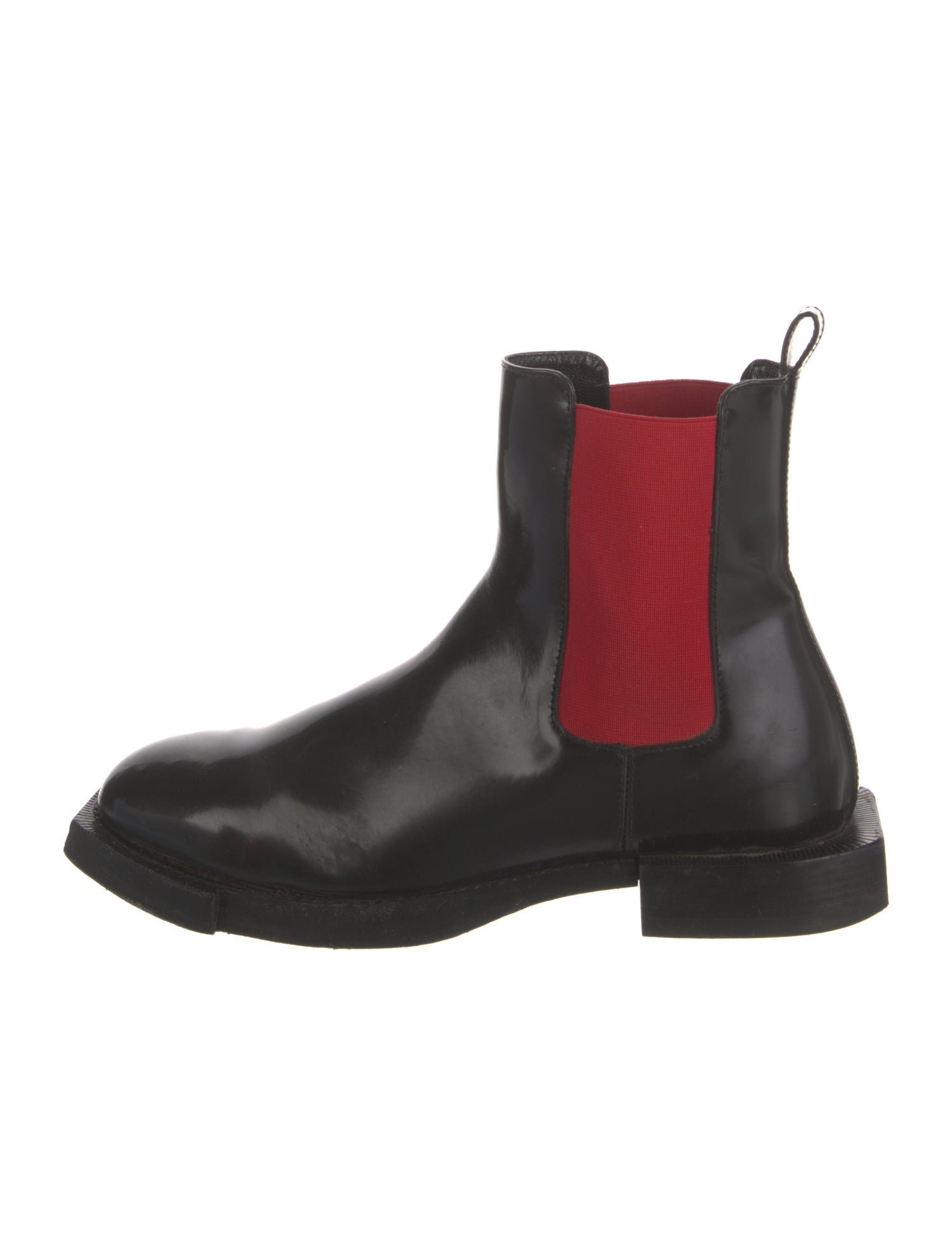Alexander McQueen Leather Chelsea Boots
