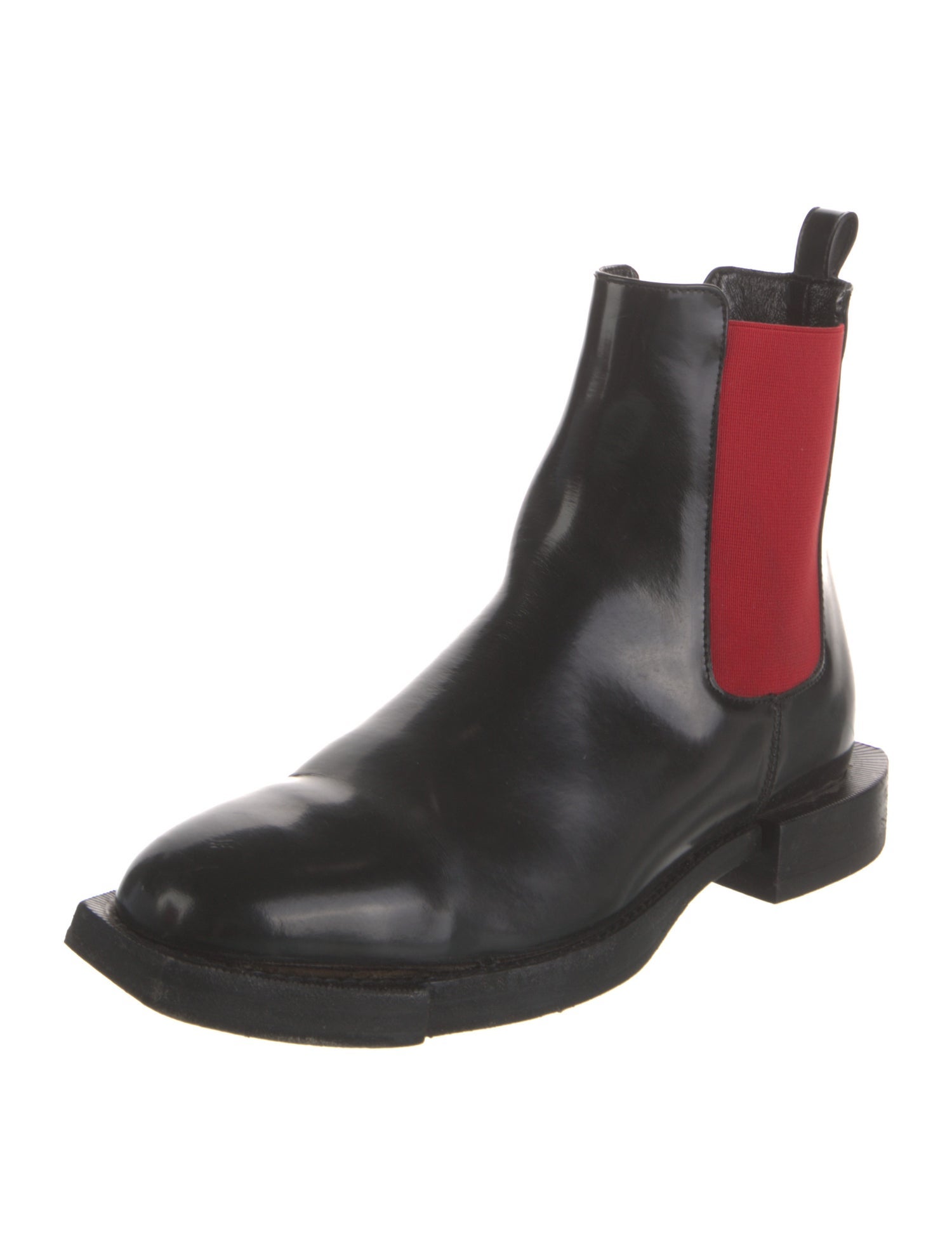 Alexander McQueen Leather Chelsea Boots