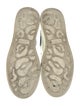 Alexander McQueen Leather Colorblock Pattern Sneakers