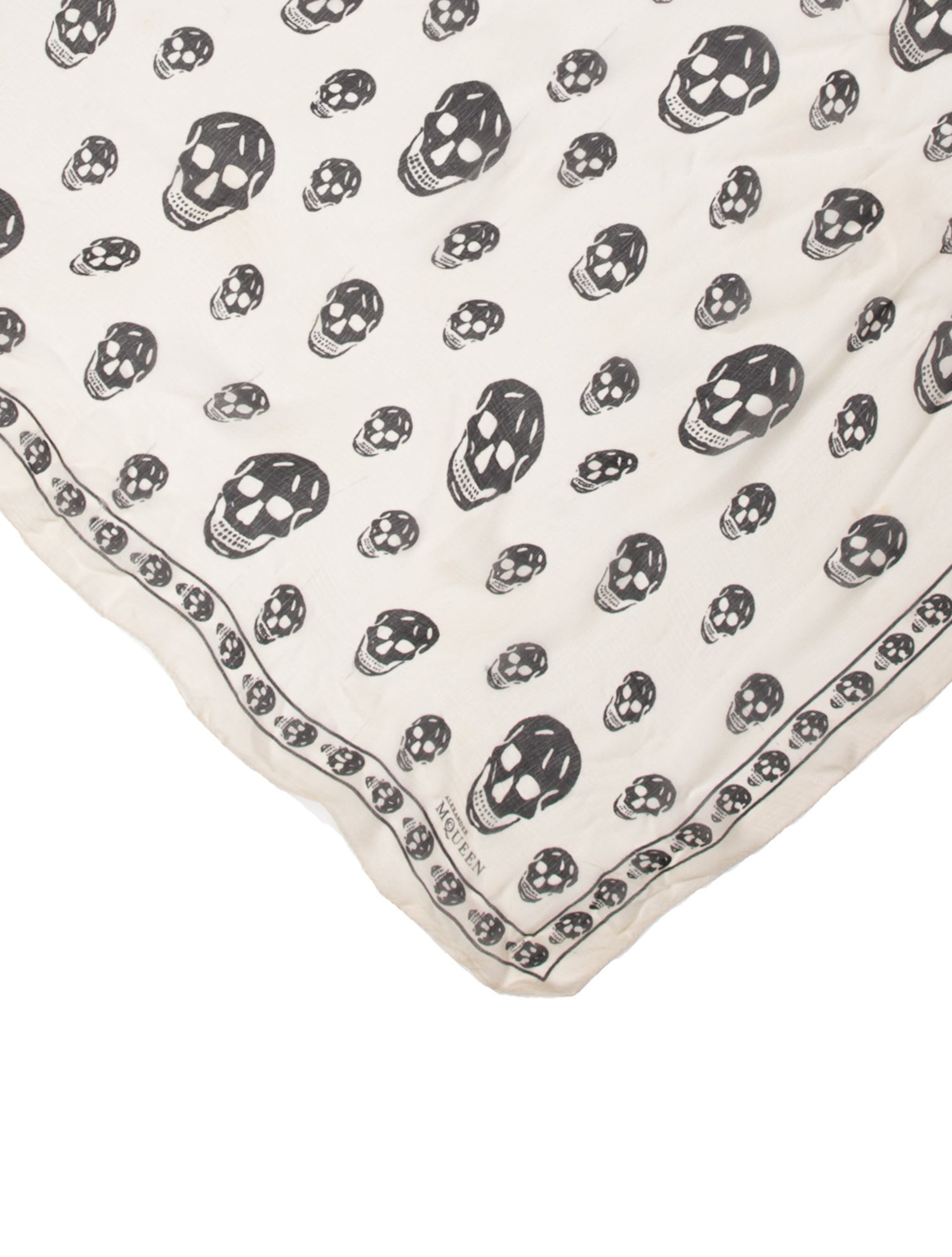 Alexander McQueen Silk Skull Scarf