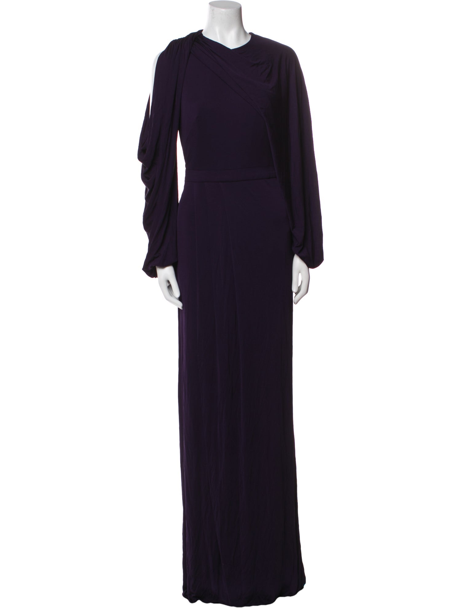Alexander McQueen Cowl Neck Long Dress w/ Tags