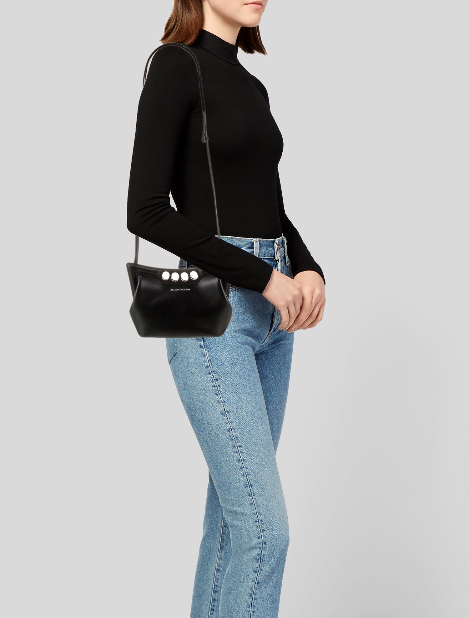 Alexander McQueen Leather Crossbody Bag