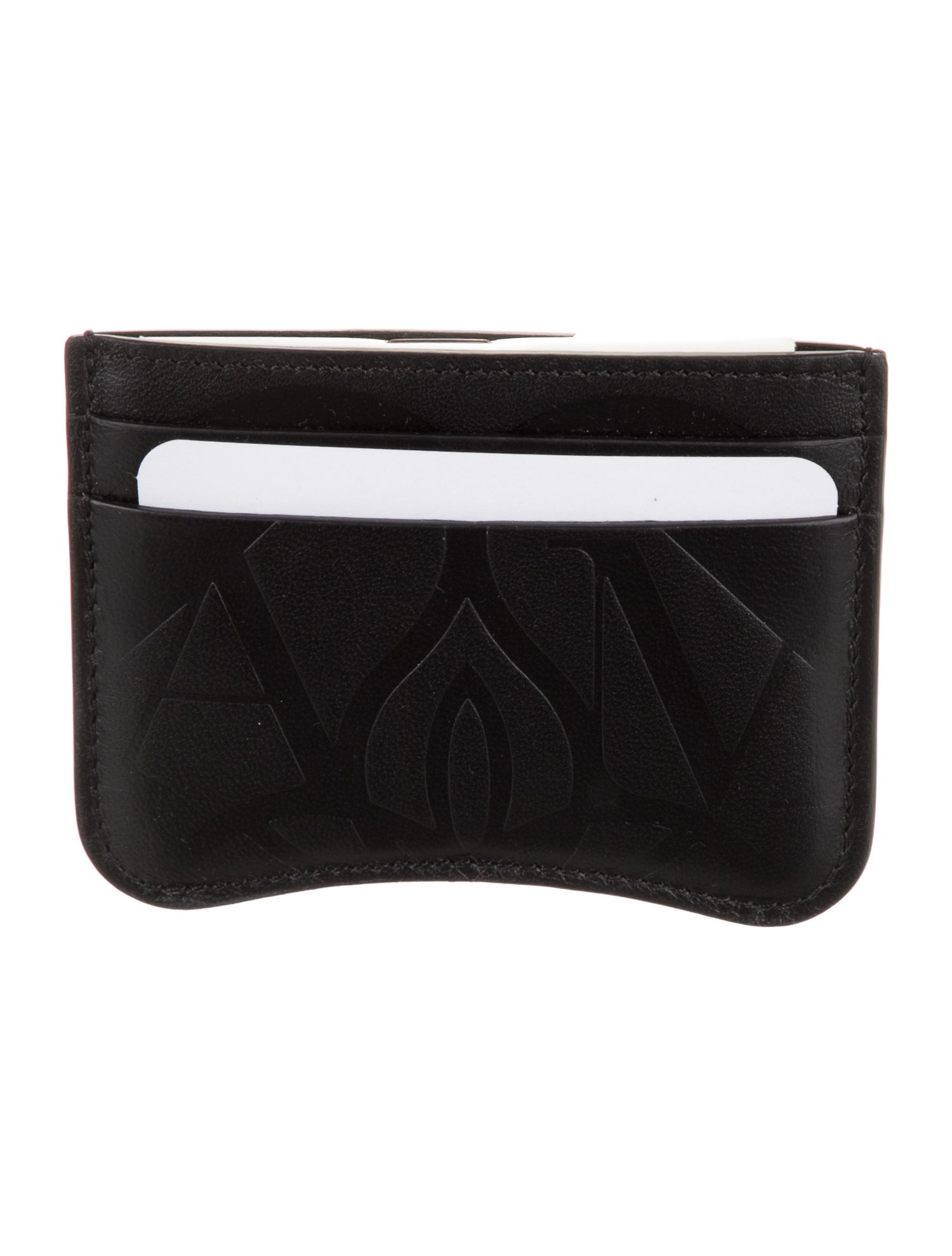 Alexander McQueen Leather Card Holder