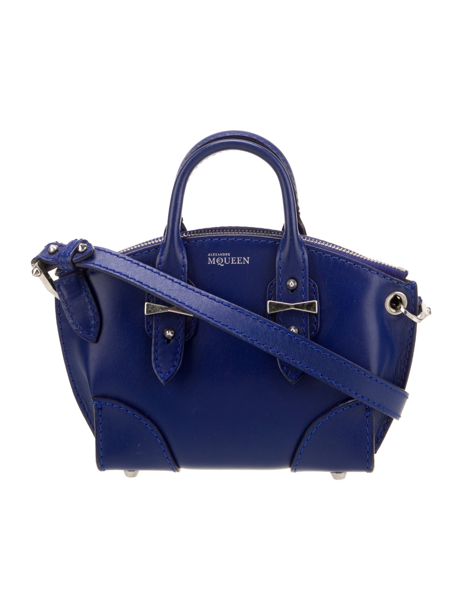 Alexander McQueen Leather Mini Legend Tote Mini