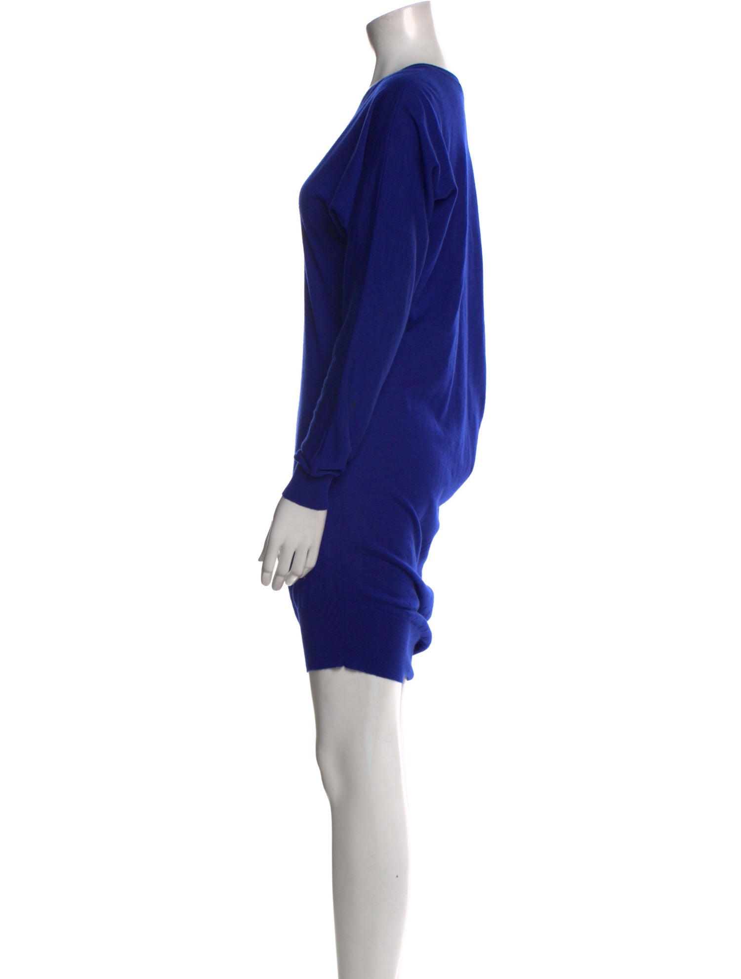 Alexander McQueen Cashmere Mini Dress