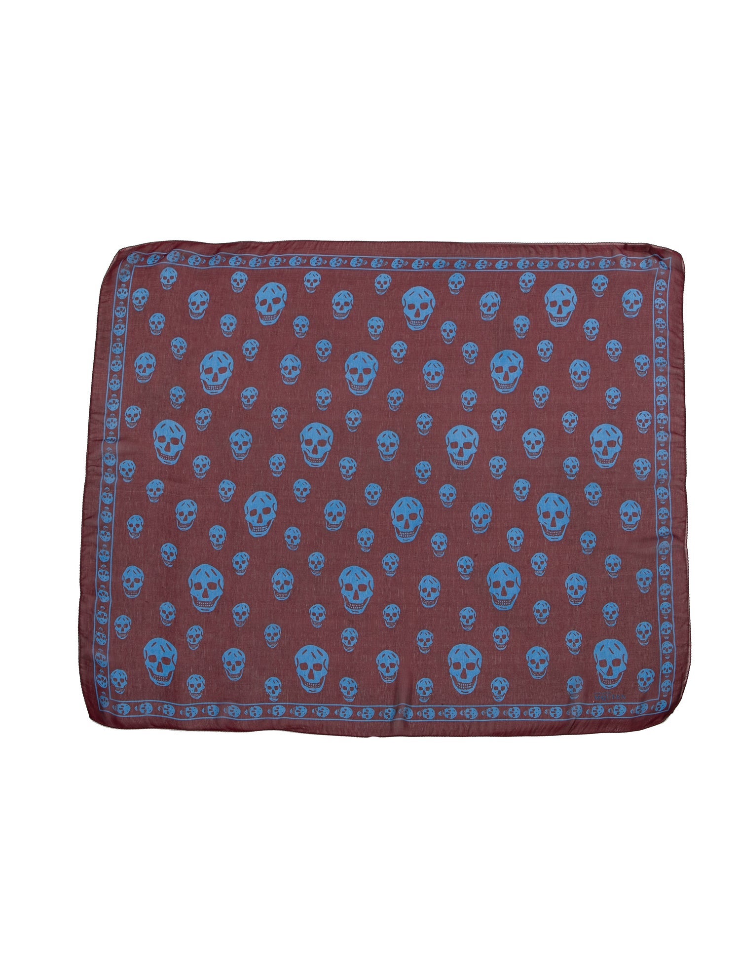 Alexander McQueen Silk Skull Scarf