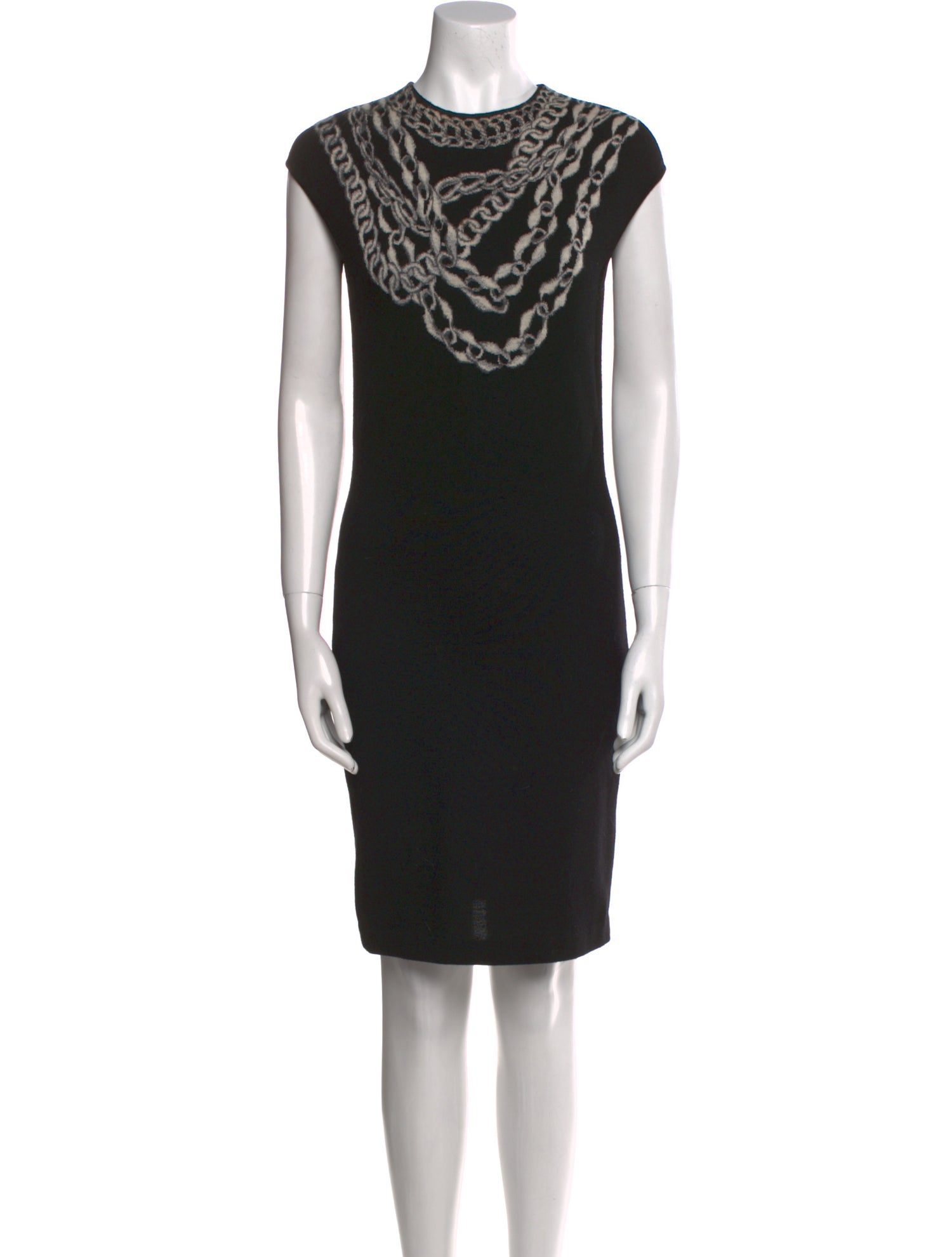 Alexander McQueen Wool Mini Dress