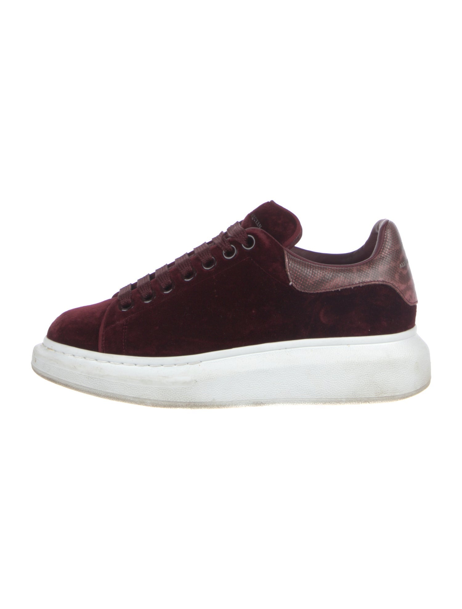Alexander McQueen Velvet Sneakers