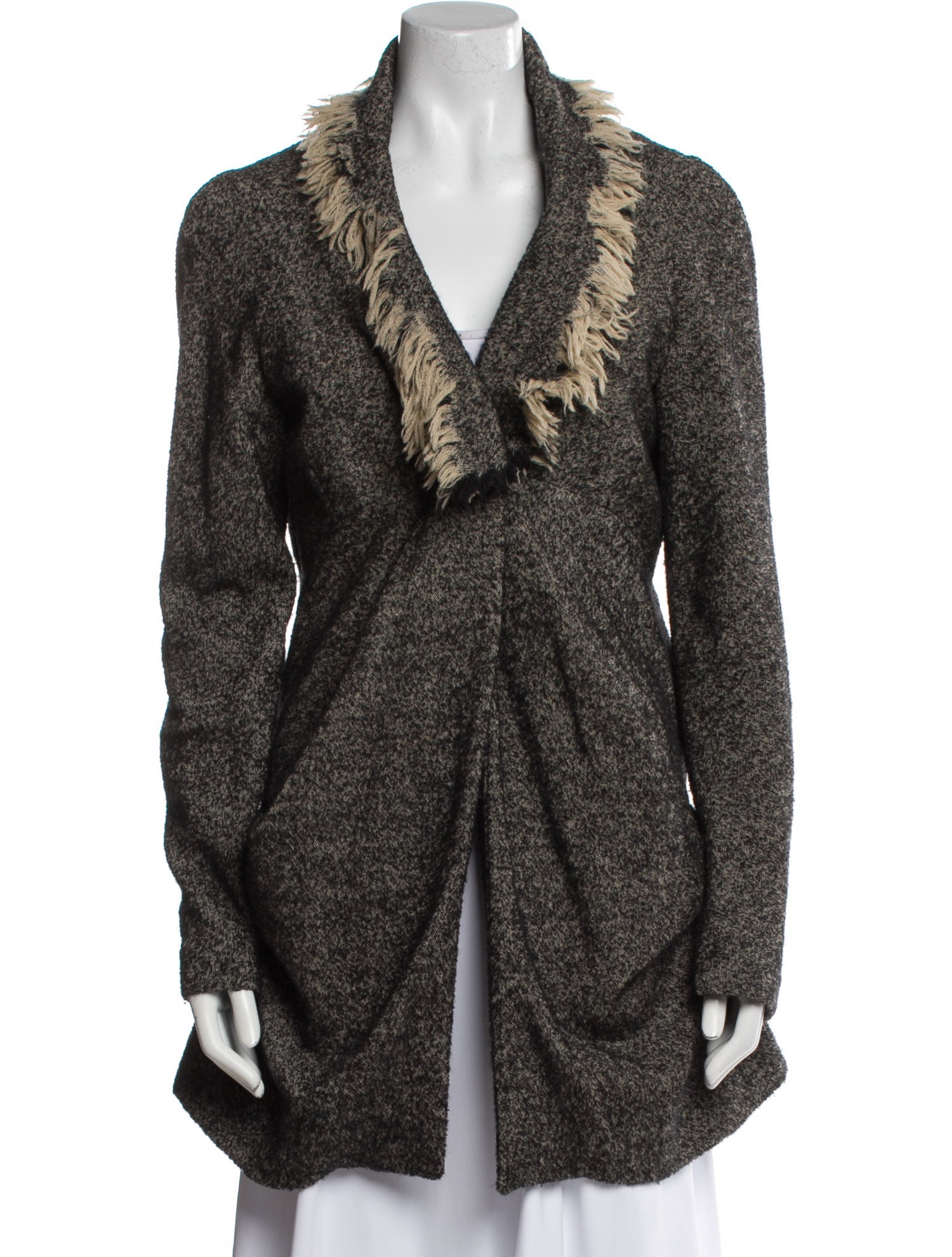 Alexander McQueen Wool Printed Coat