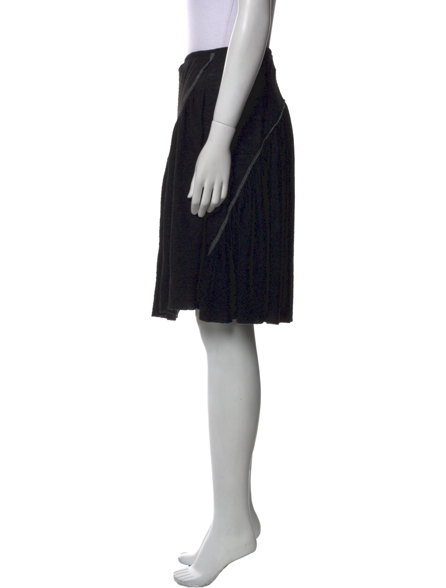 McQ Alexander McQueen Virgin Wool Knee-Length Skirt