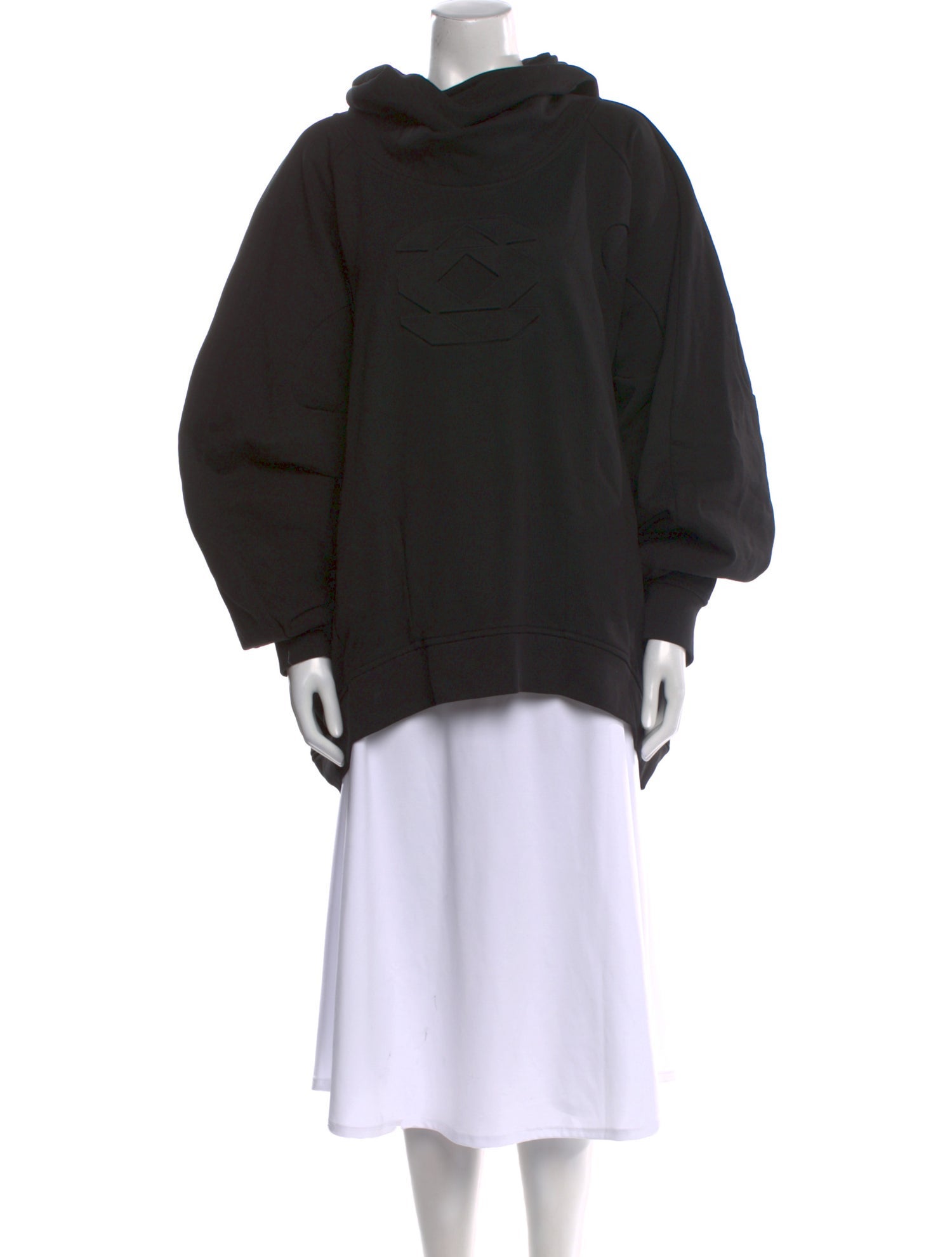 McQ Alexander McQueen Cowl Neck Long Sleeve Sweatshirt