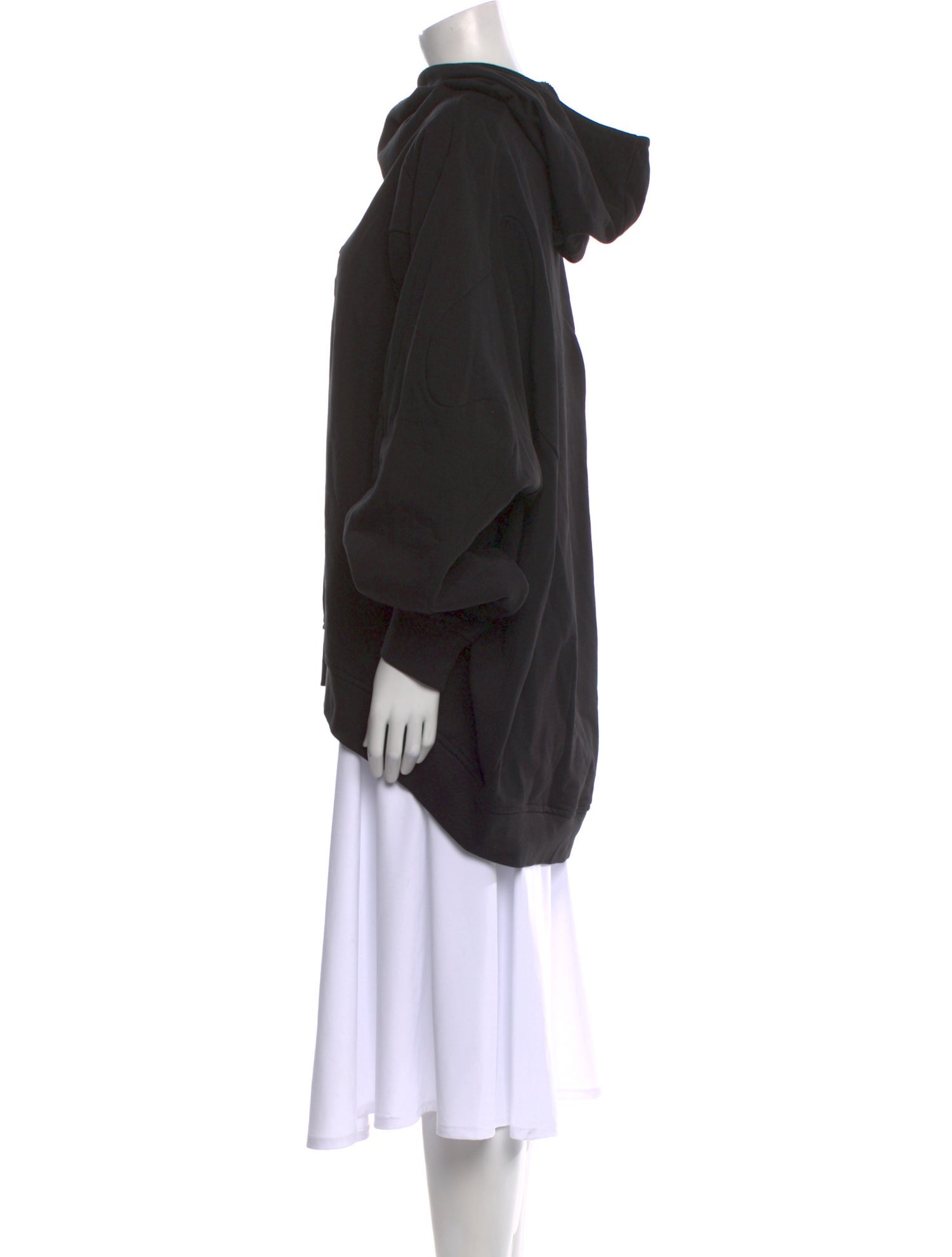 McQ Alexander McQueen Cowl Neck Long Sleeve Sweatshirt