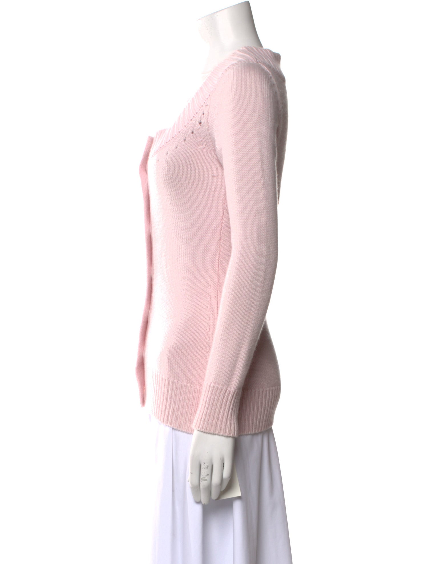 Alexander McQueen Cashmere Scoop Neck Sweater