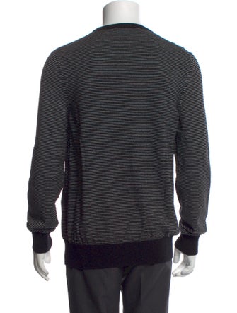Alexander McQueen Cashmere Striped Pullover