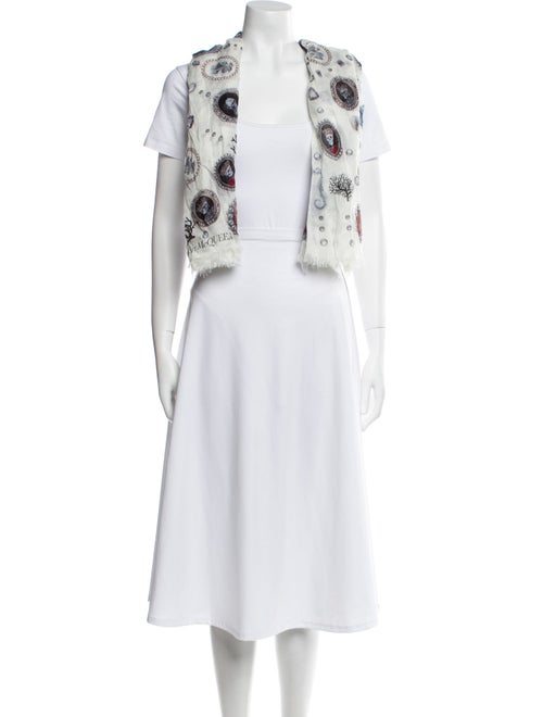 Alexander McQueen Printed Scarf