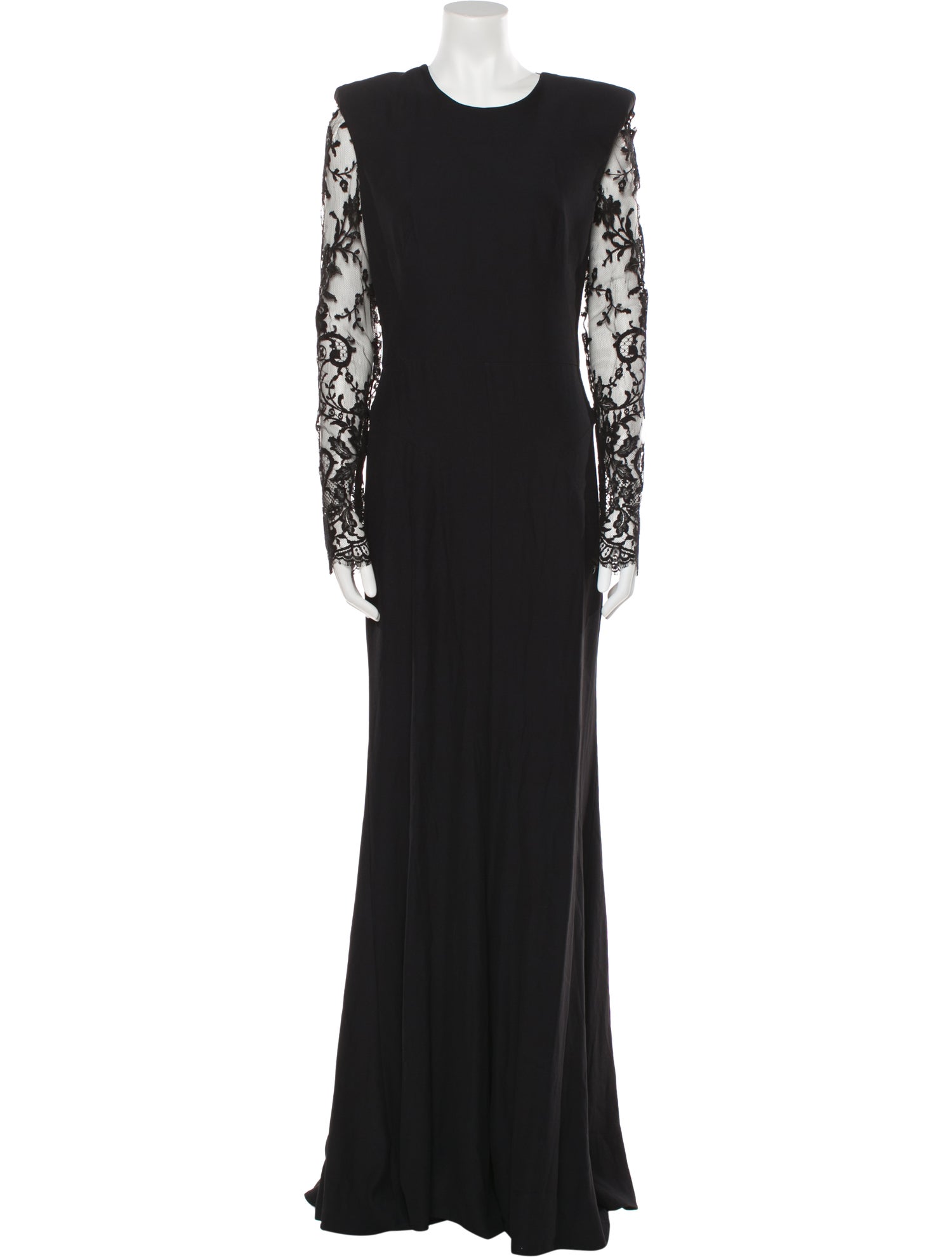 Alexander McQueen Lace Pattern Long Dress w/ Tags