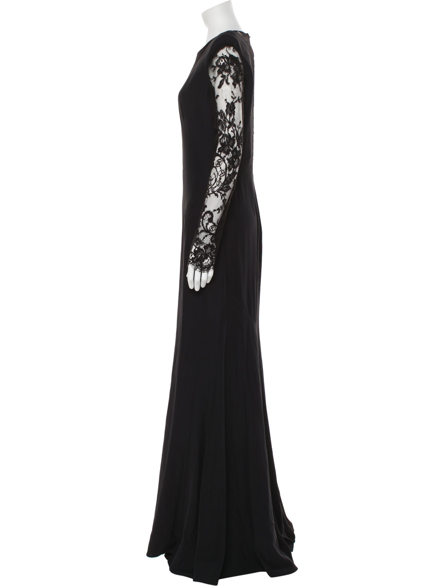 Alexander McQueen Lace Pattern Long Dress w/ Tags