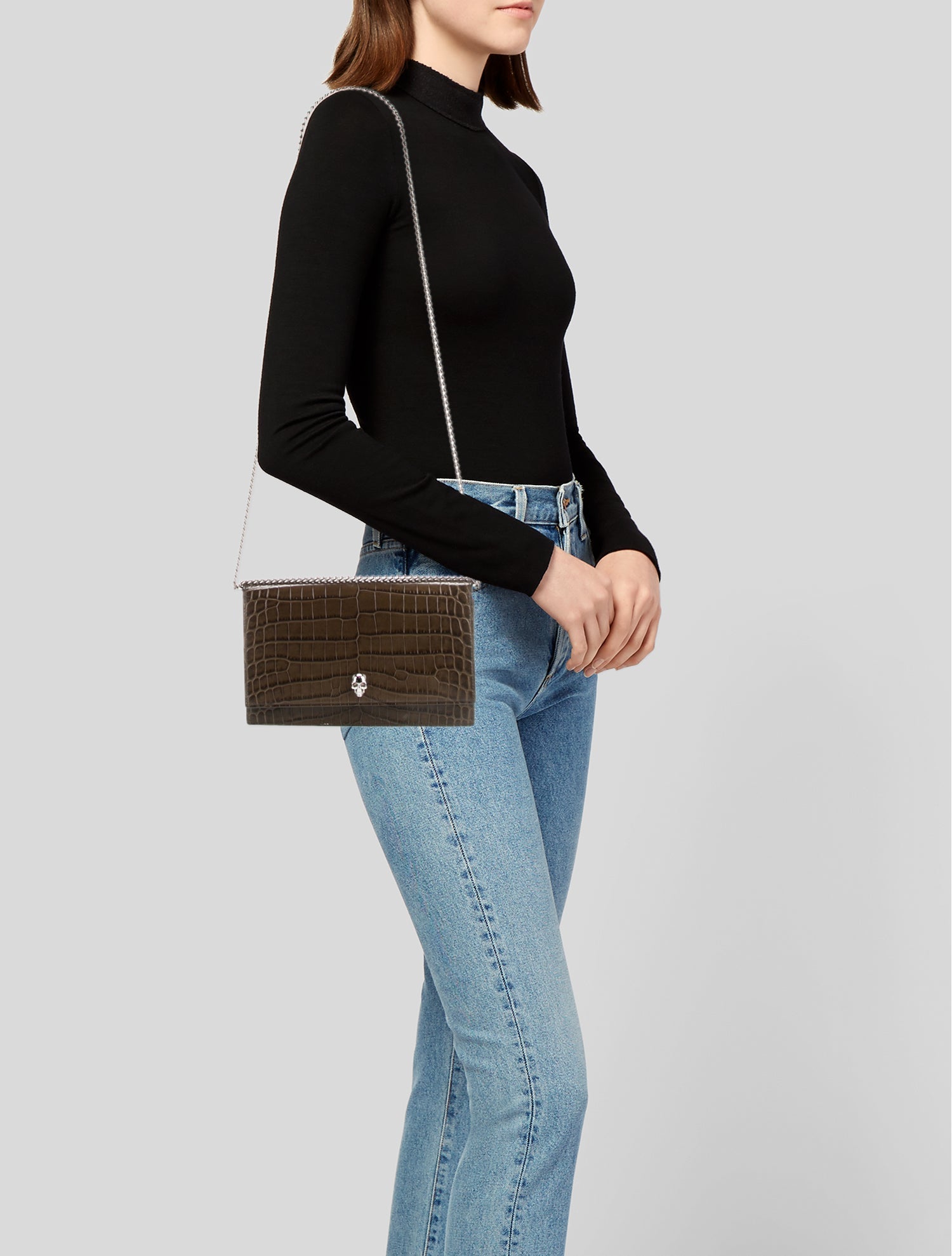 Alexander McQueen Skull Shoulder Bag