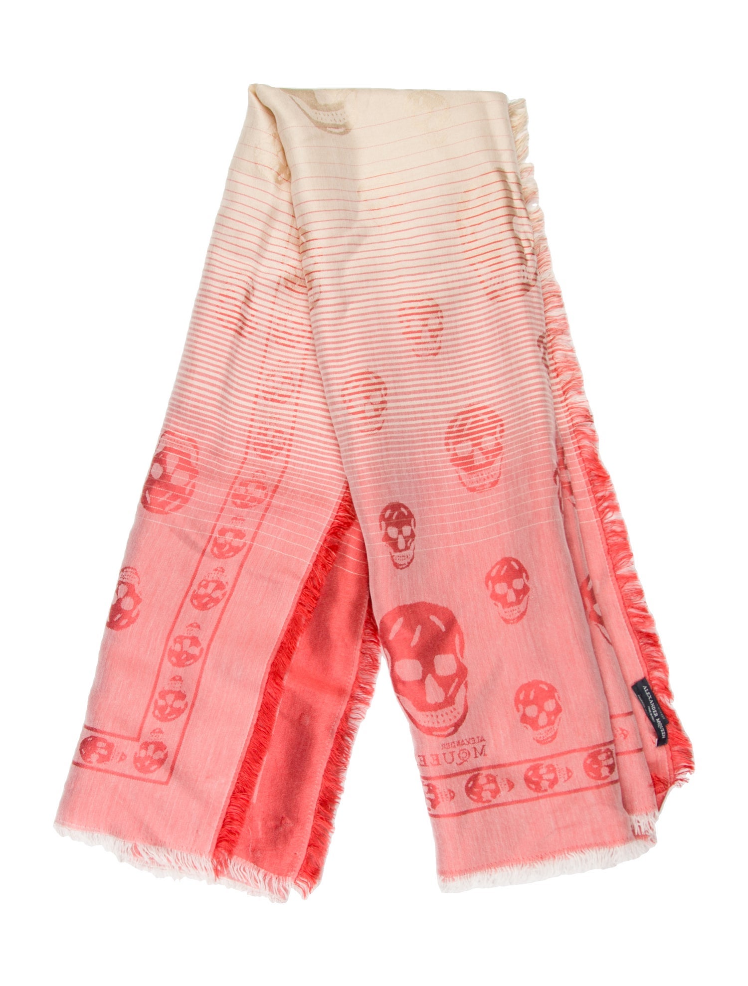 Alexander McQueen Silk Skull Scarf