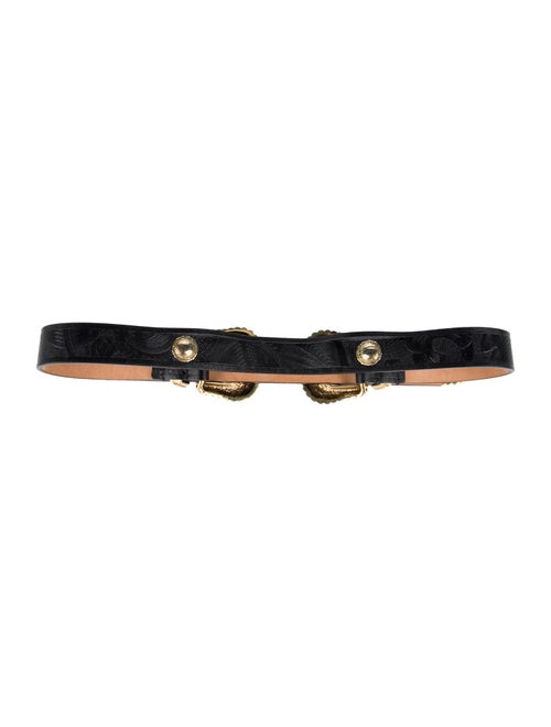Alexander McQueen Leather Waist Belt