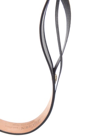 Alexander McQueen Leather Waist Belt