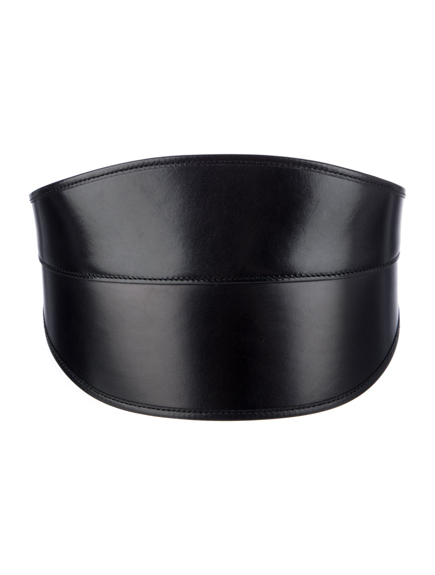 Alexander McQueen Wide Leather Waist Belt