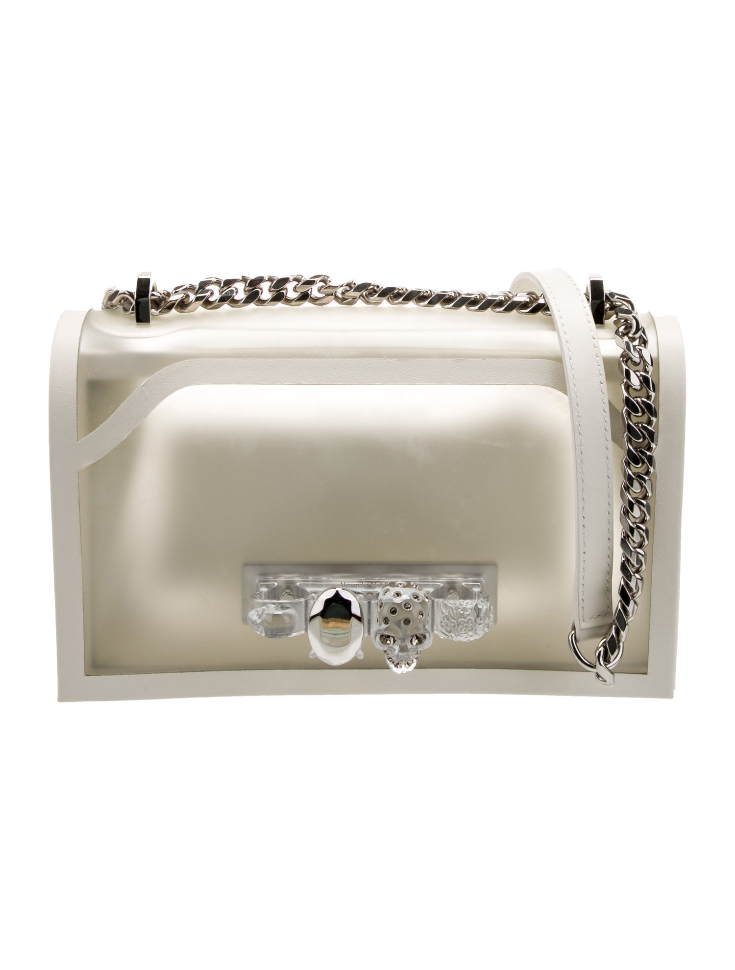 Alexander McQueen PVC Minaudière