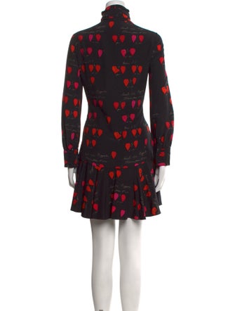 Alexander McQueen Printed Mini Dress