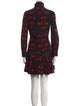 Alexander McQueen Printed Mini Dress