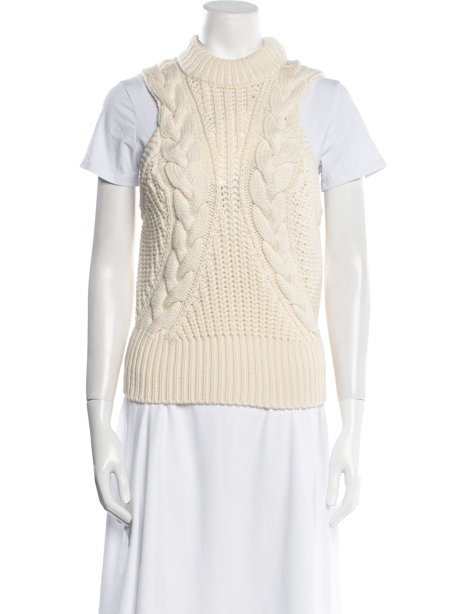 Alexander McQueen Wool Mock Neck Sweater w/ Tags