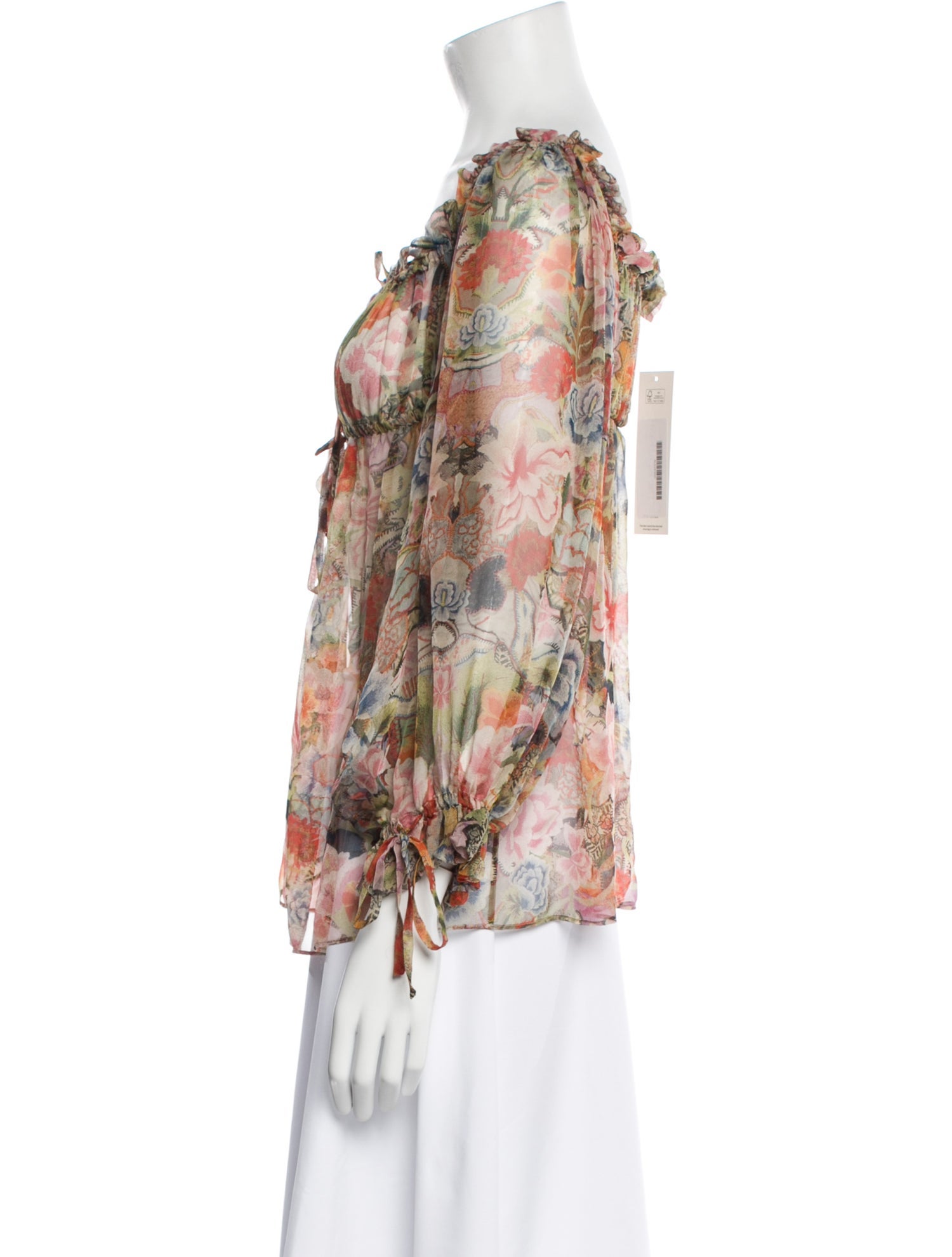 Alexander McQueen 2013 Silk Blouse