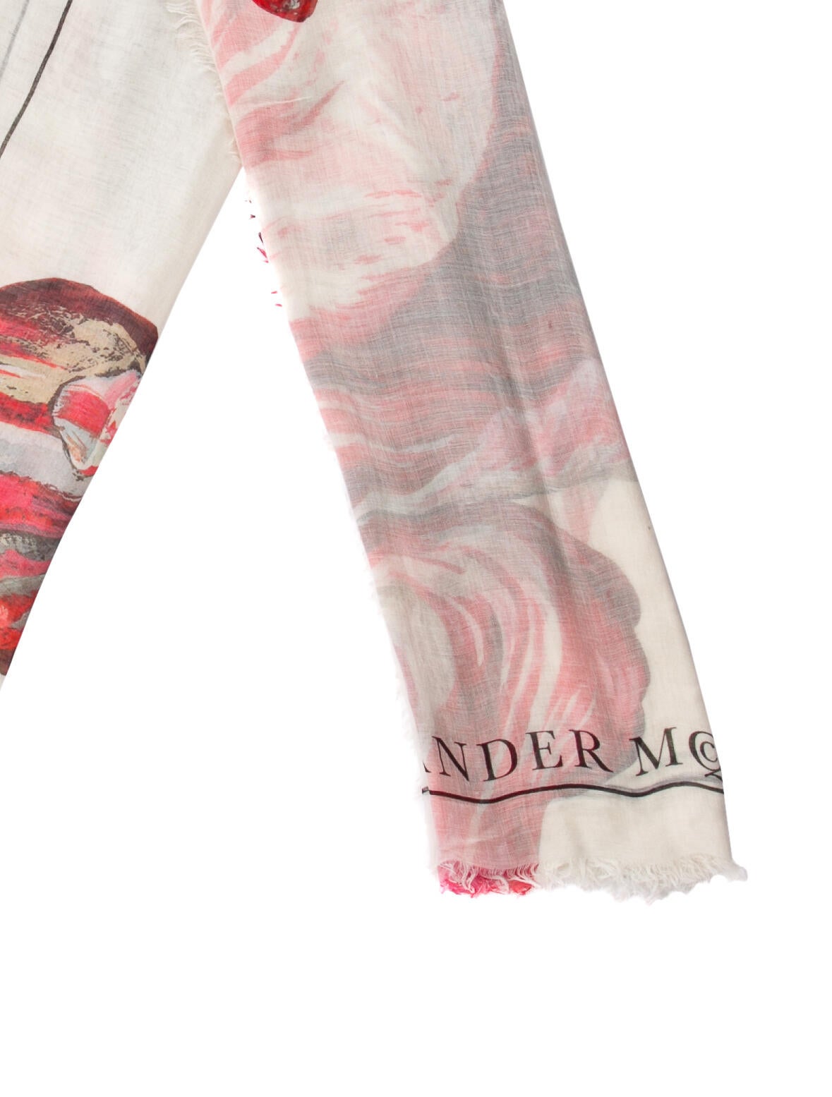 Alexander McQueen Striped Scarf