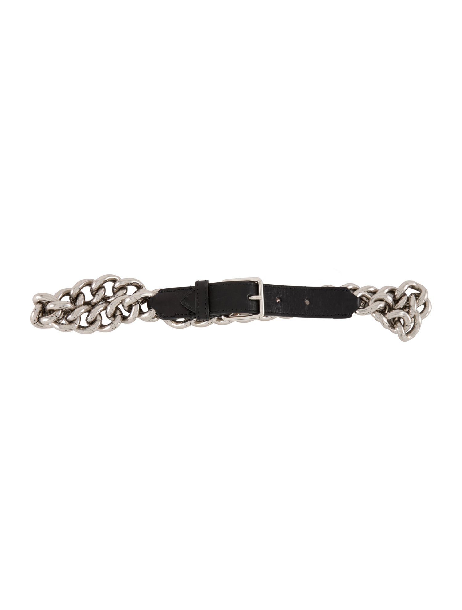 Alexander McQueen Skinny Leather Waist Belt