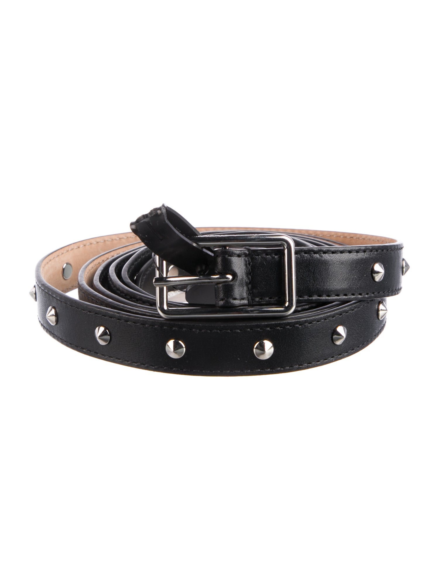 Alexander McQueen Skinny Leather Belt w/ Tags