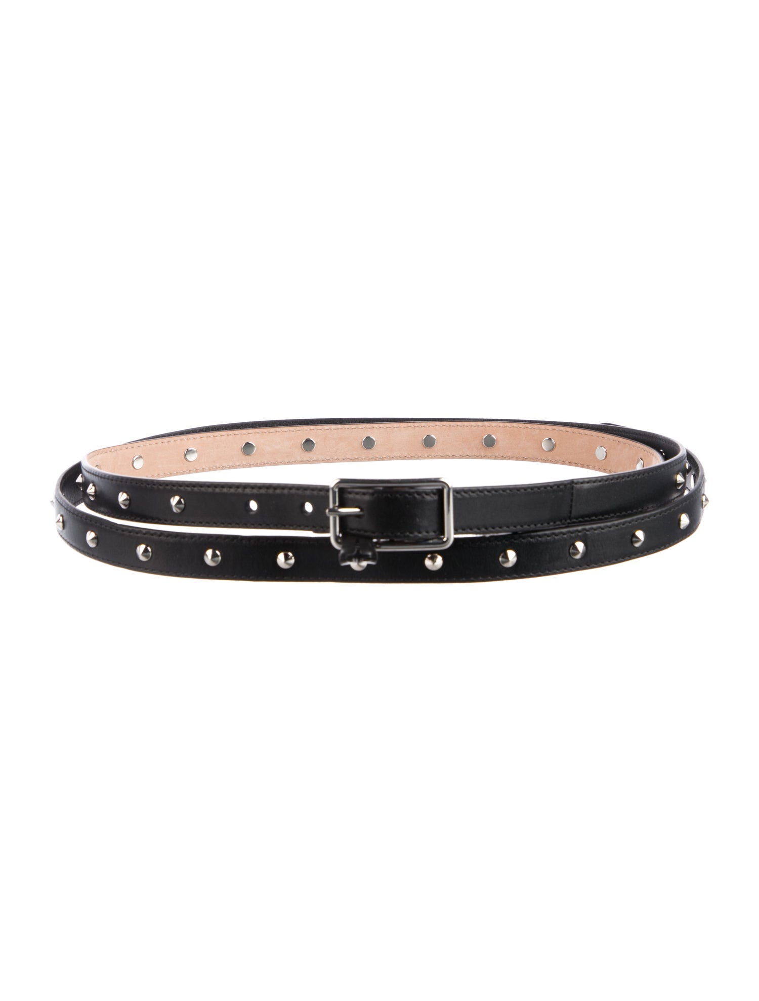 Alexander McQueen Skinny Leather Belt w/ Tags