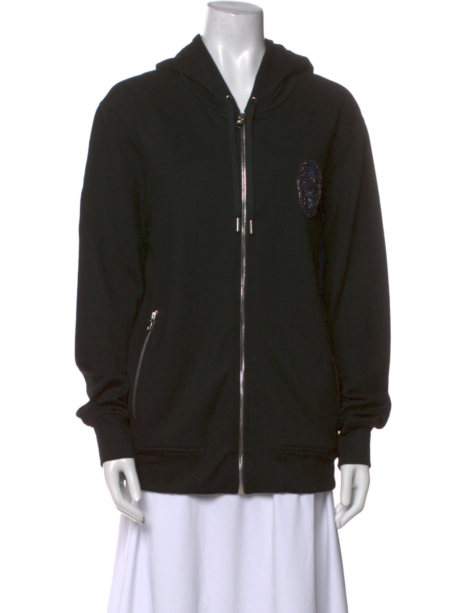 Alexander McQueen Wool V-Neck Sweatshirt