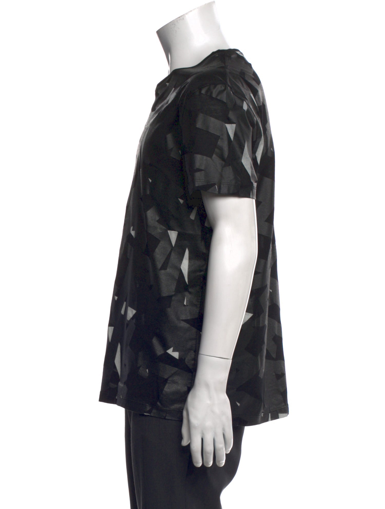 Alexander McQueen Printed Crew Neck T-Shirt