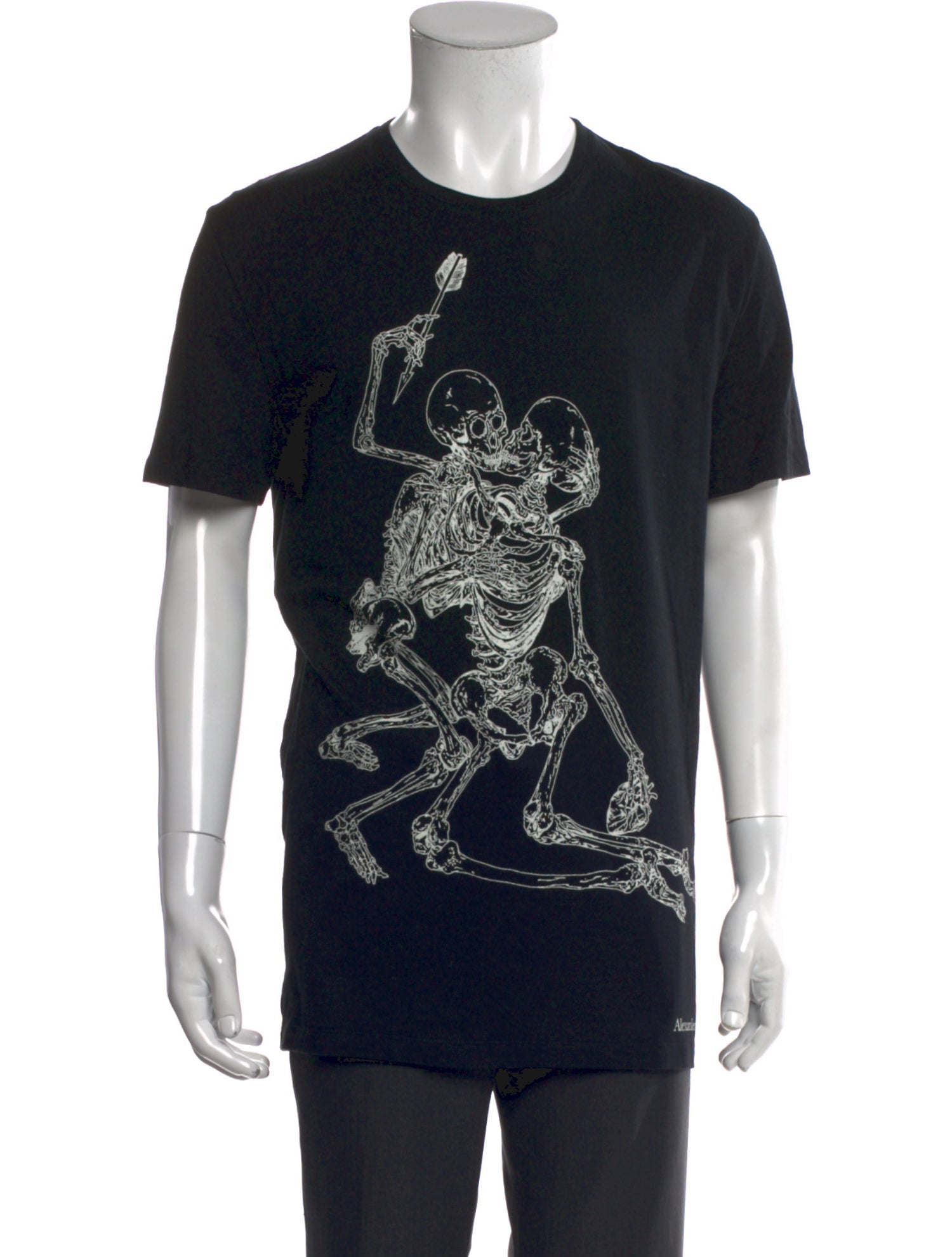 Alexander McQueen Graphic Print Crew Neck T-Shirt
