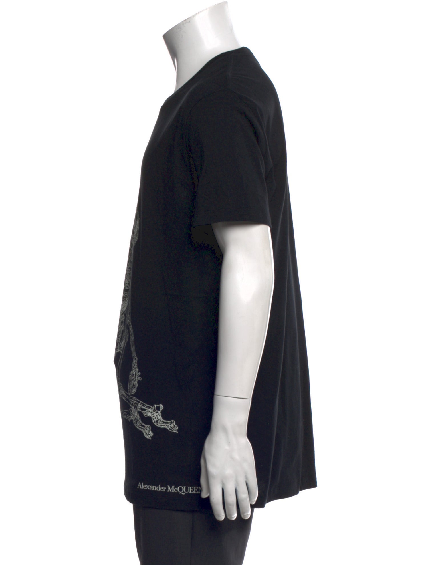 Alexander McQueen Graphic Print Crew Neck T-Shirt