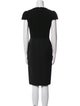 Alexander McQueen V-Neck Knee-Length Dress