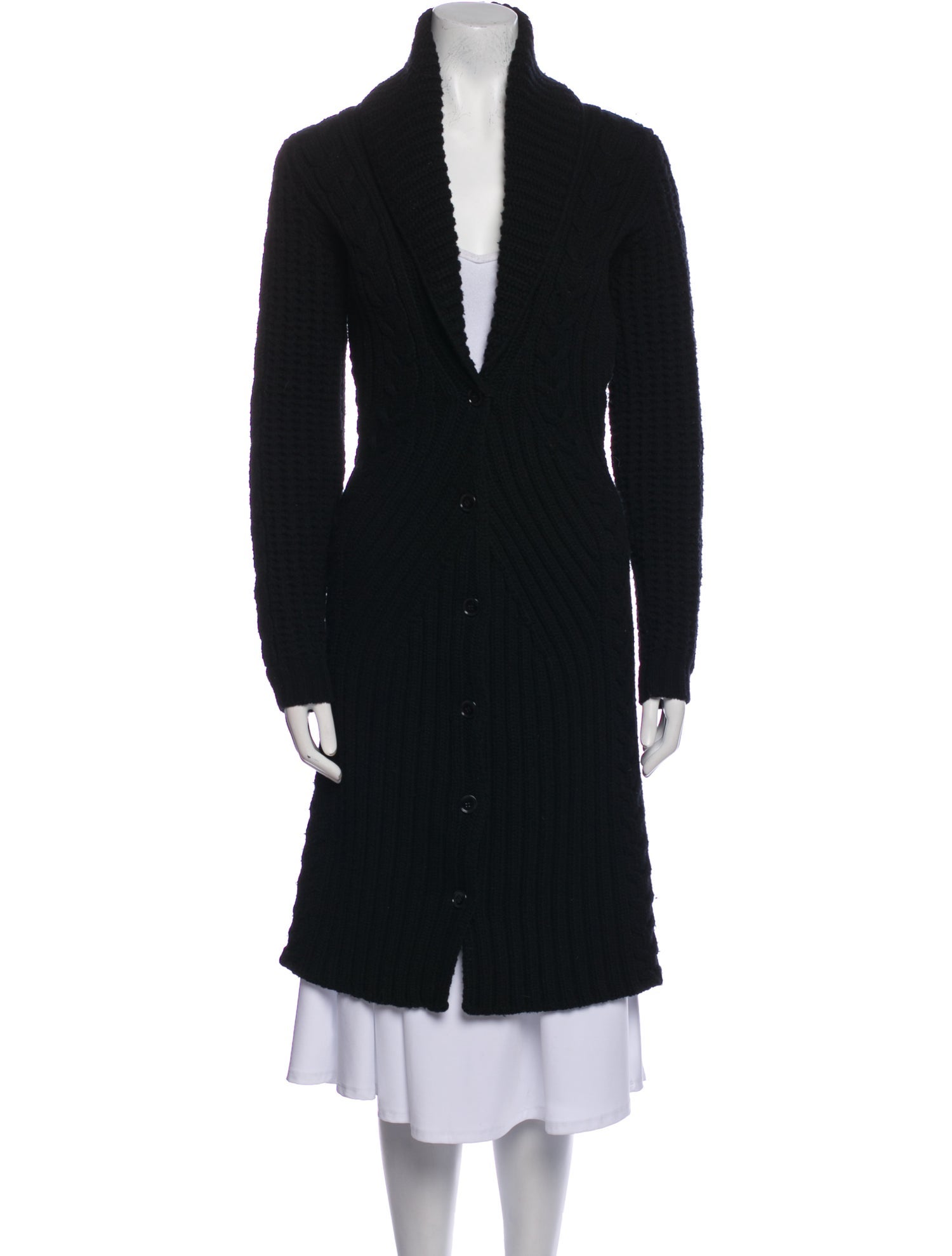 Alexander McQueen Wool V-Neck Sweater