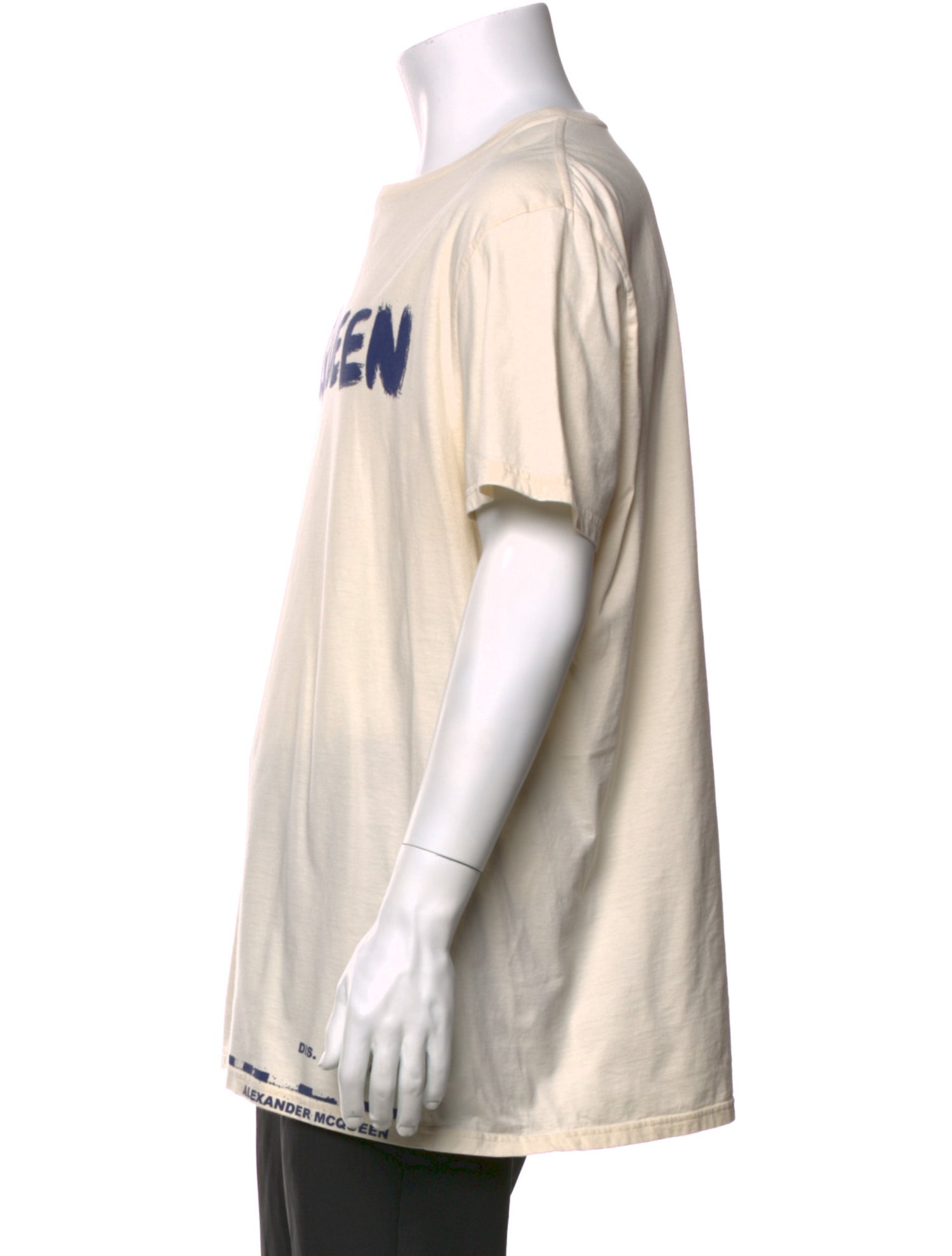 Alexander McQueen Graphic Print Crew Neck T-Shirt