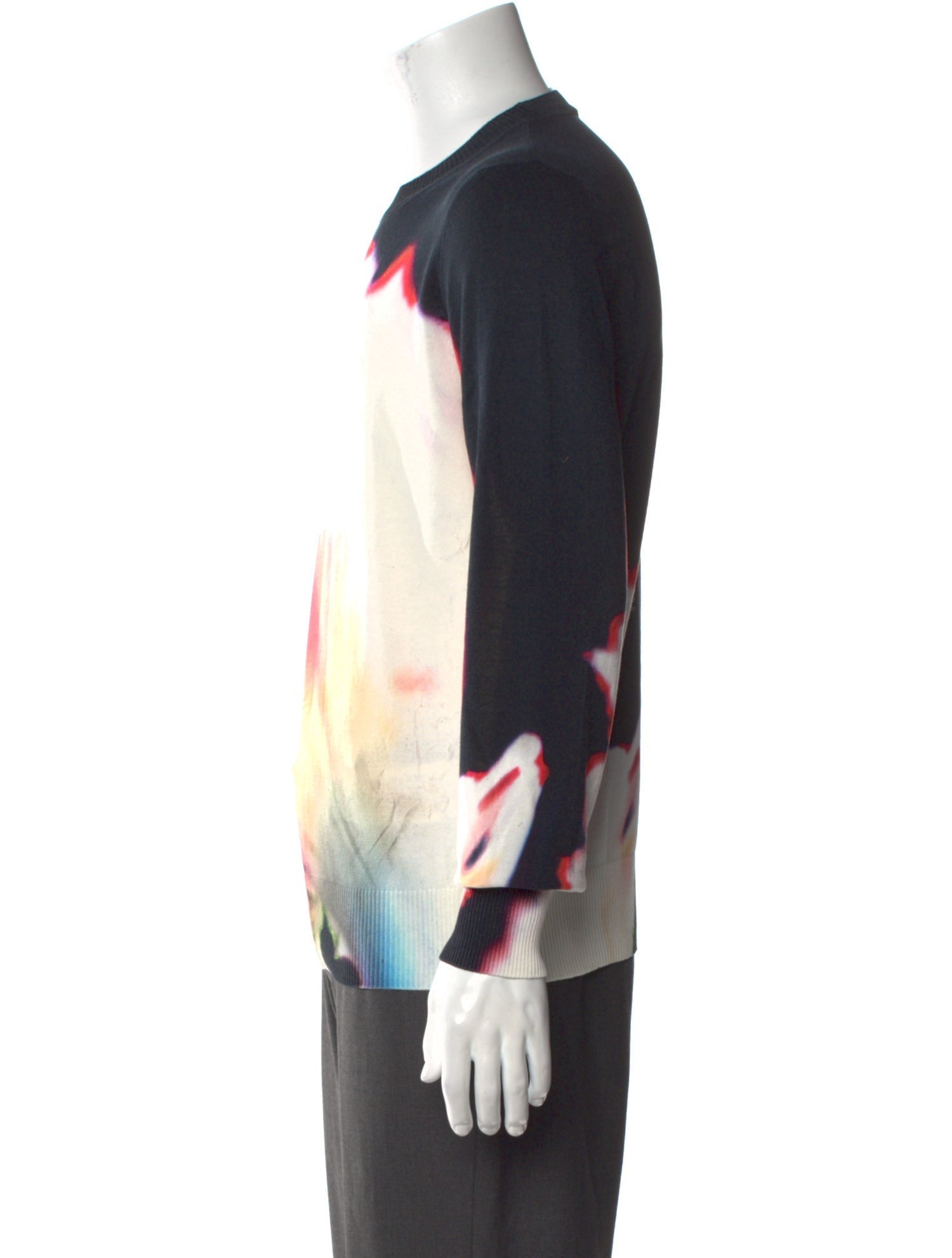 Alexander McQueen 2022 Tie-Dye Print Pullover