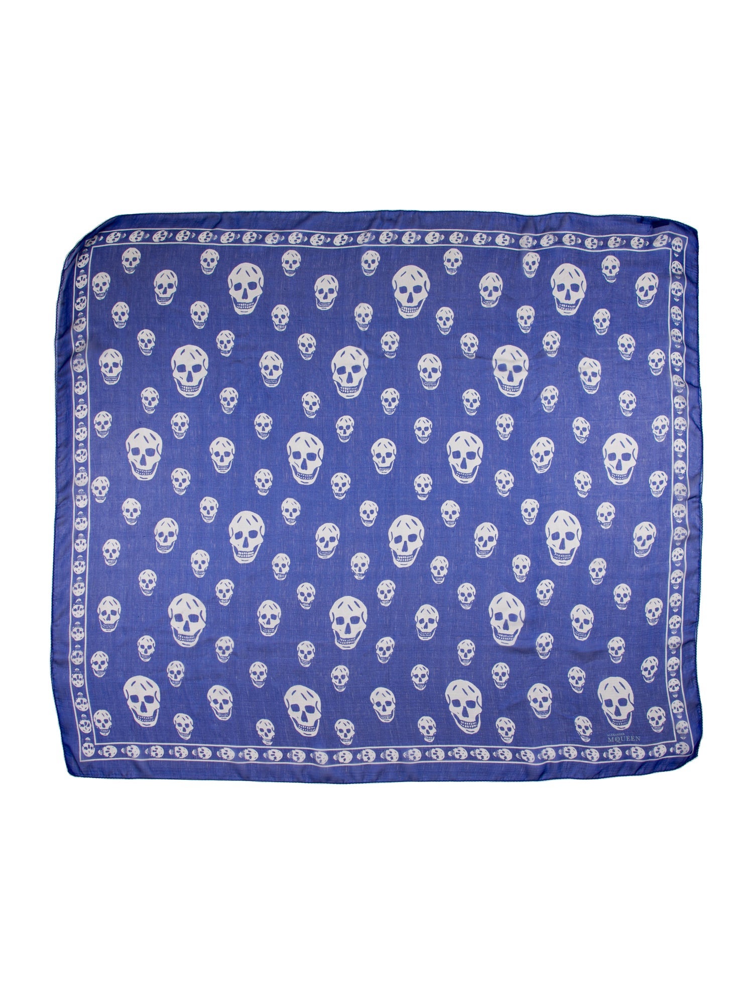 Alexander McQueen Silk Skull Scarf